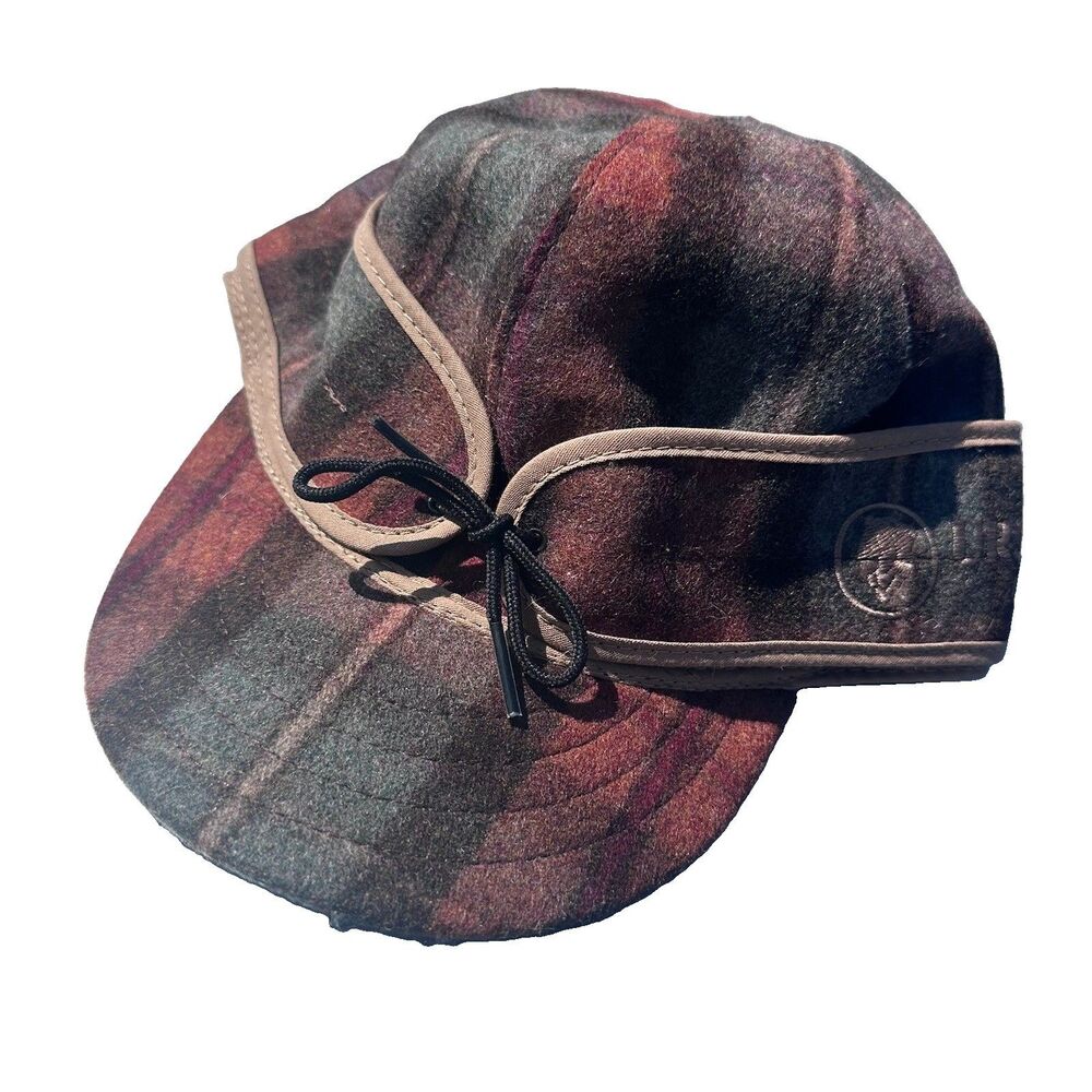 Stormy Kromer Wool Cap Size 7 Ursa Minor Brewing Plaid Made in USA